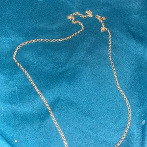 18kt gold necklace